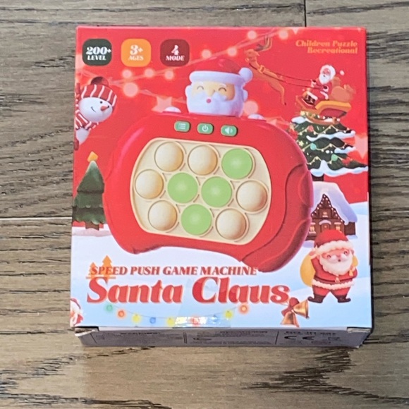 POP IT PUSH GAME SANTA CLAUS 🎅🏼 BRAND NEW - Picture 2 of 5